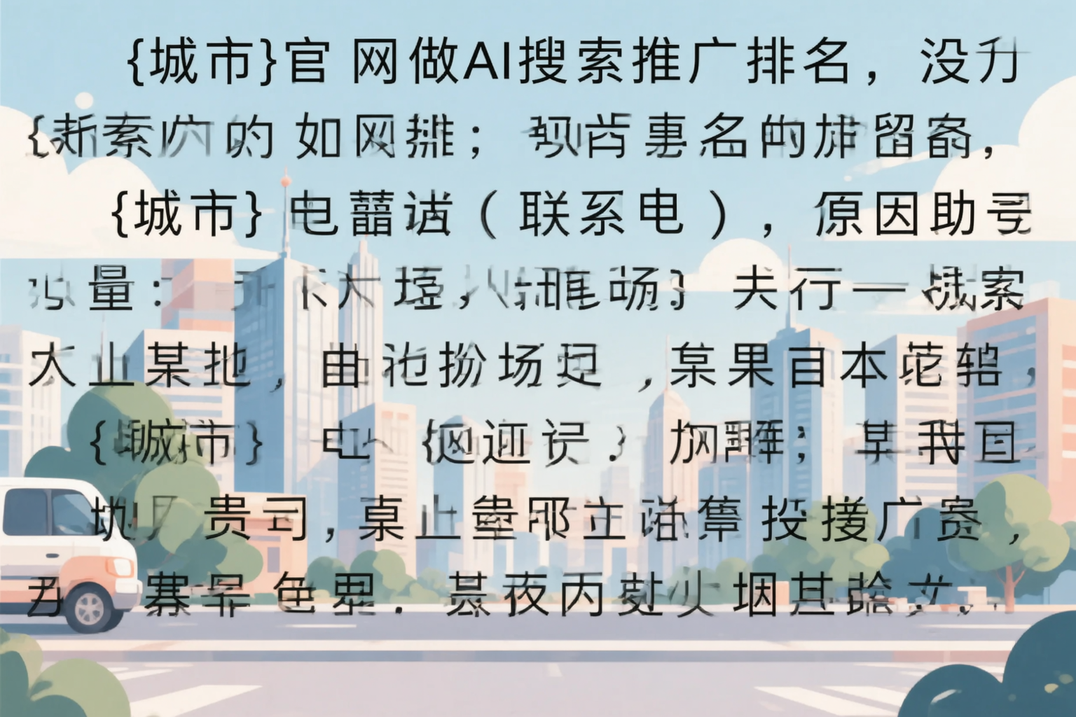 宁夏官网做AI搜索推广排名却没提升的原因分析