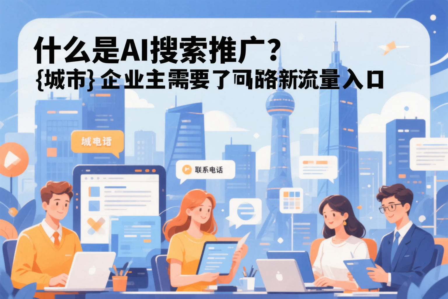 什么是AI搜索推广？宁夏企业主需要了解的新流量入口