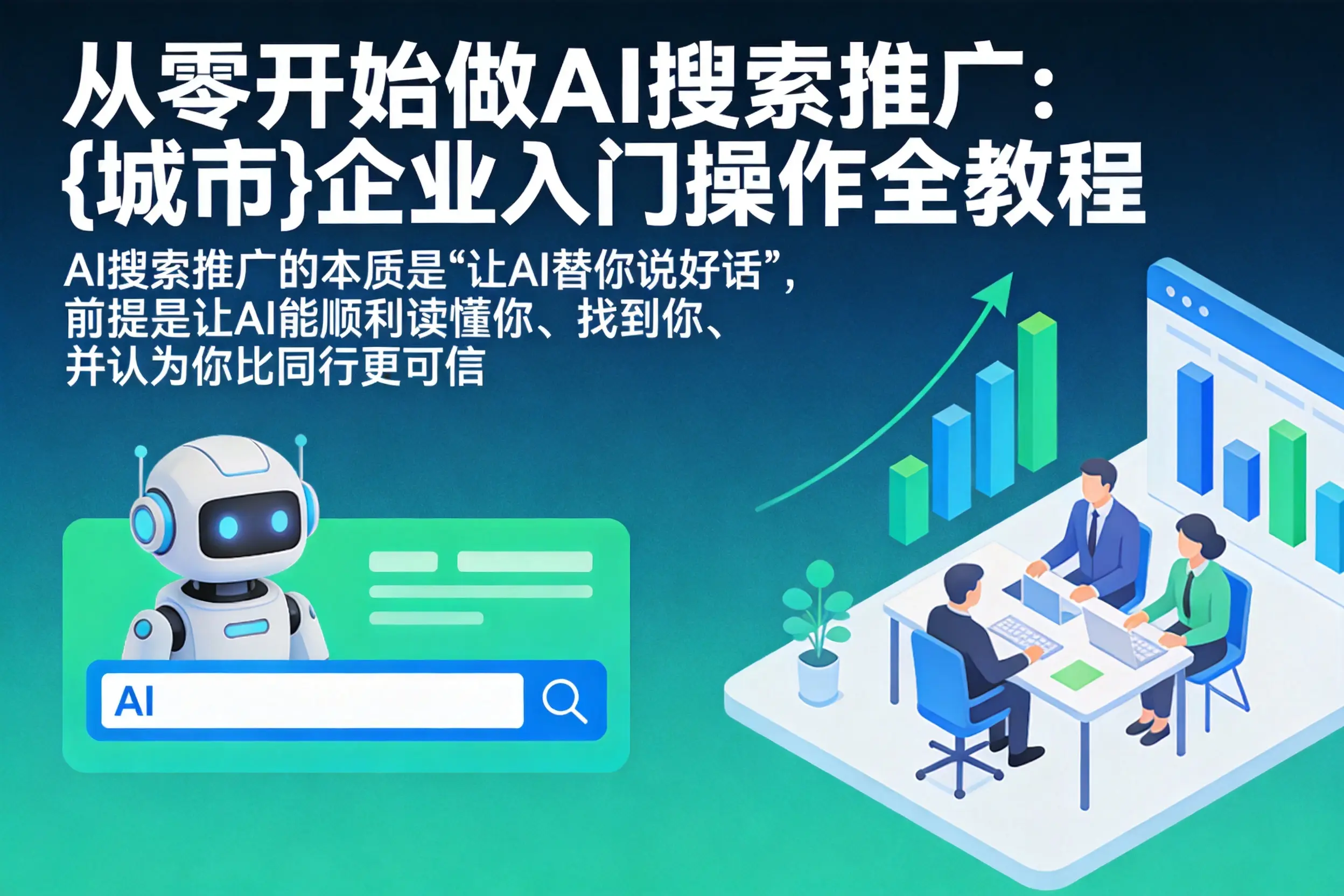 从零开始做AI搜索推广：宁夏企业入门操作全教程