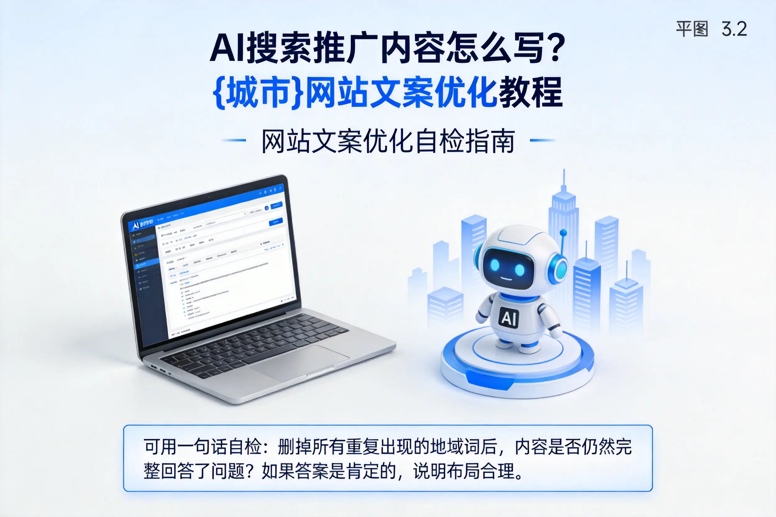 AI搜索推广内容怎么写？宁夏网站文案优化教程