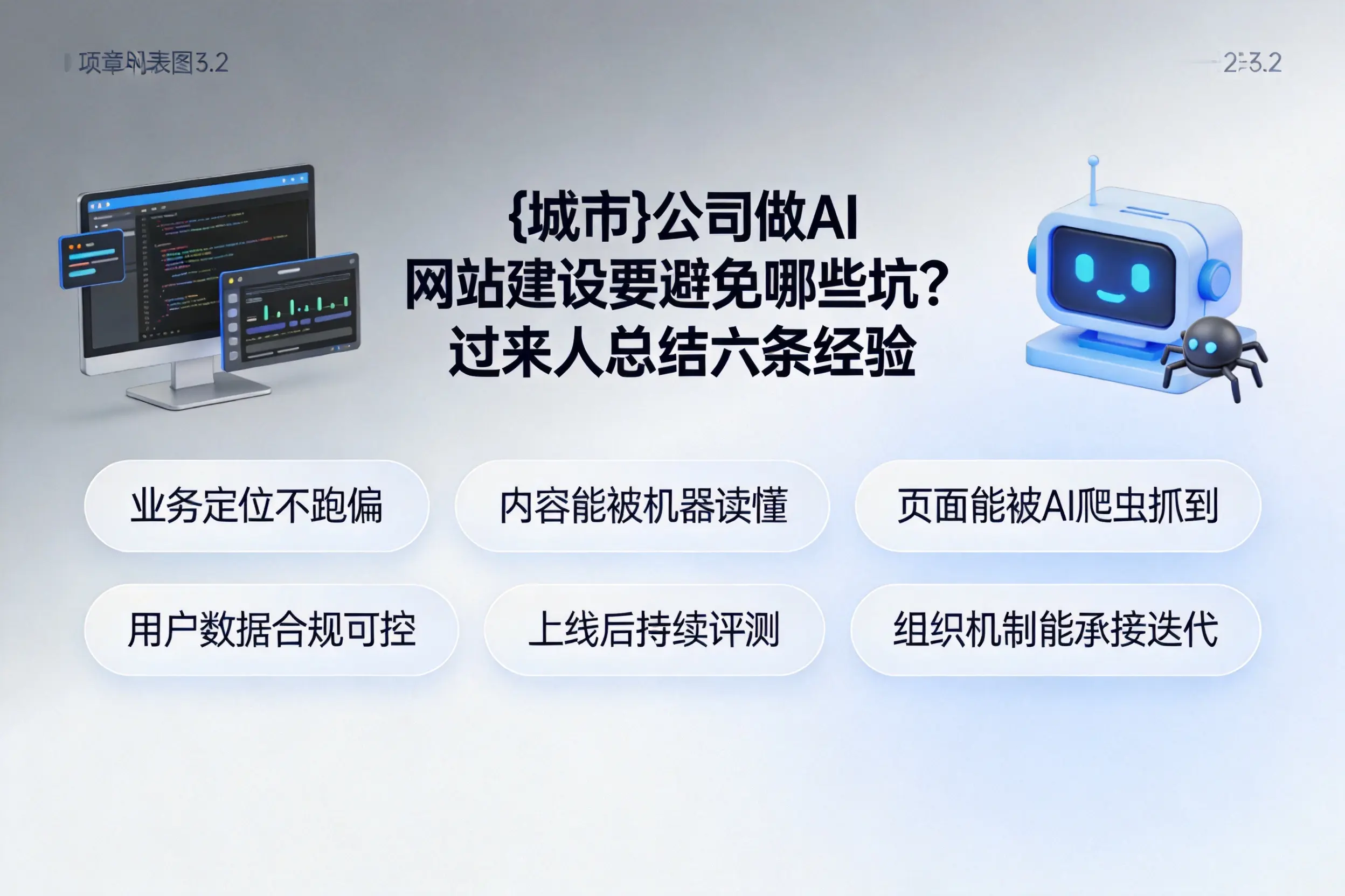 宁夏公司做AI网站建设要避免哪些坑？过来人总结六条经验