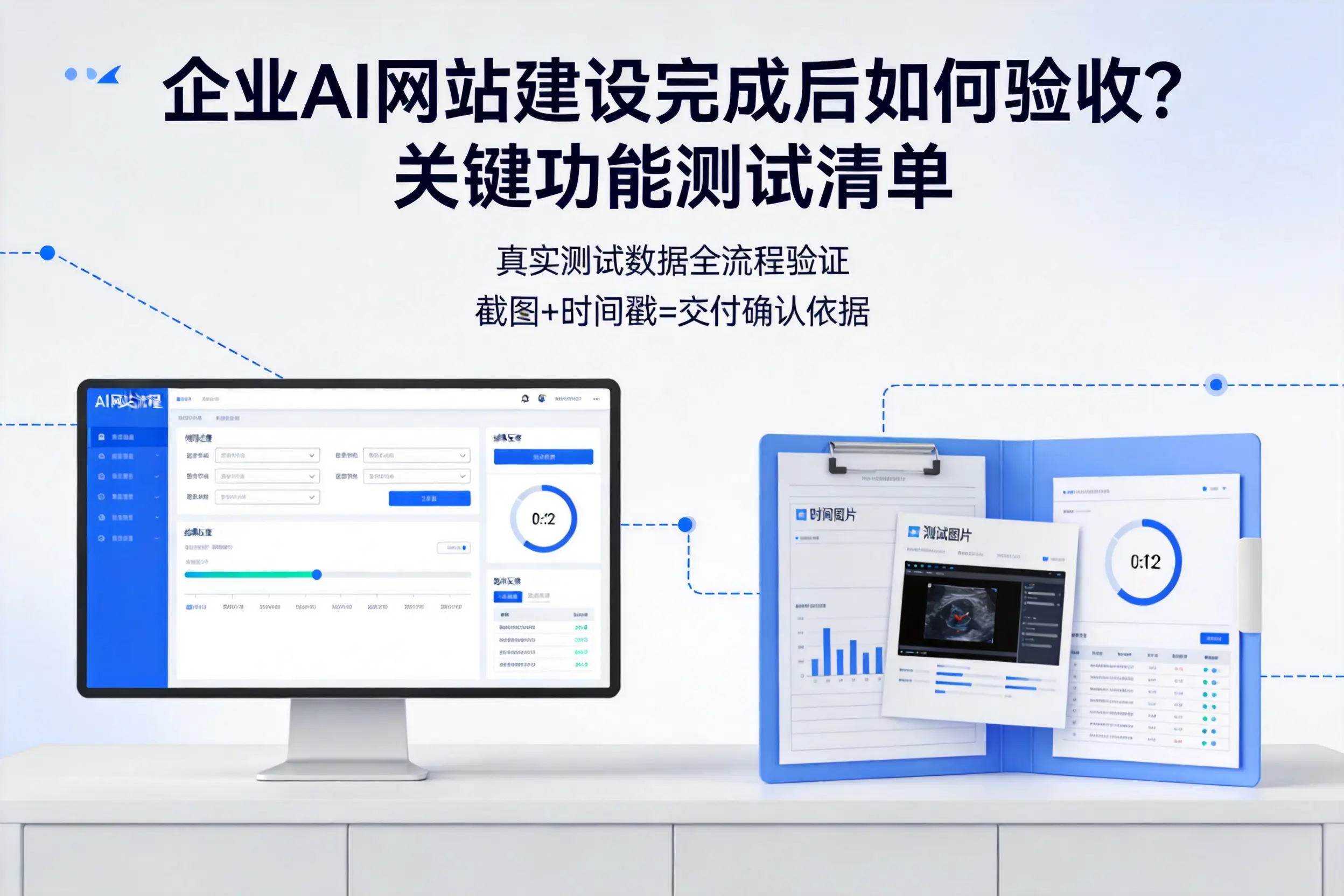 宁夏企业AI网站建设完成后如何验收？关键功能测试清单