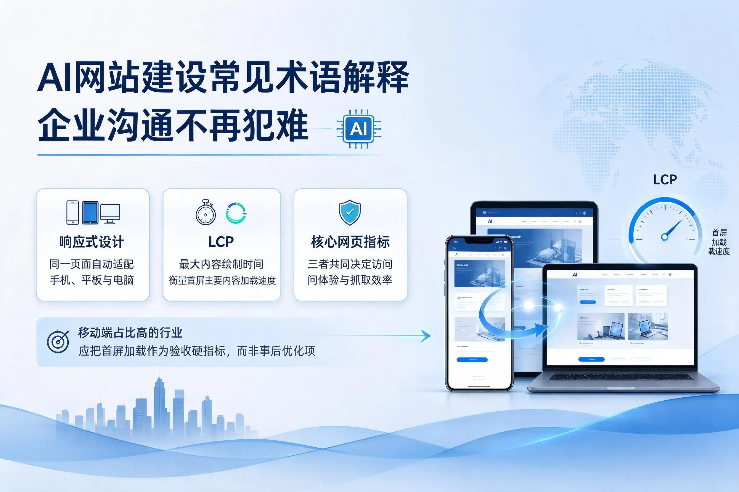 AI网站建设常见术语解释,宁夏企业沟通不再犯难