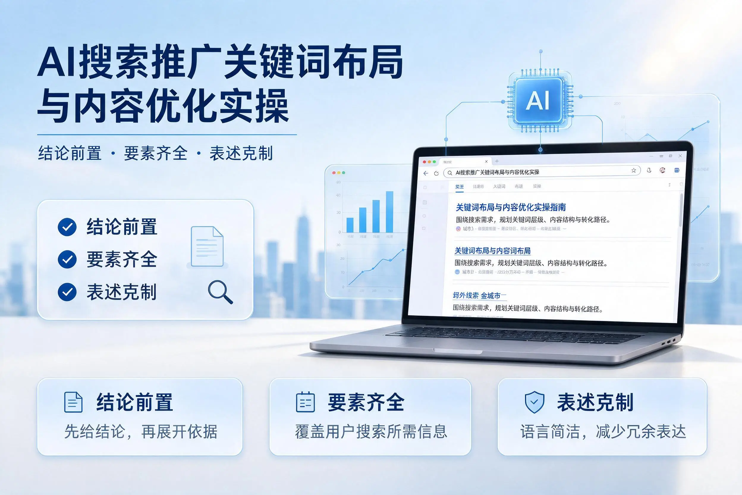 宁夏AI搜索推广关键词布局与内容优化实操